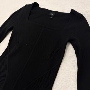 Black Long Sleeve Top